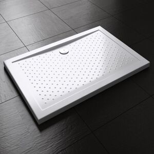 Durovin Bathrooms - Acrylic Shower Tray Anti Slip Surface - Rectangular - 1000 x 900mm
