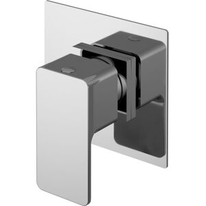 Empire Square Concealed Shower Stop Tap - Chrome Balterley