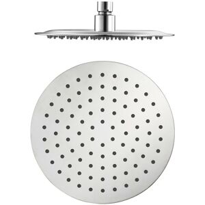 Enki - Ultra Slim Shower Head Round Stainless Steel Chrome 200mm