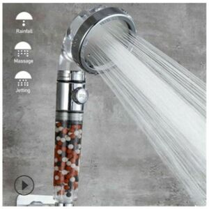 KZQ - ccykxa Filter Shower Head High Pressure Water Saving Handheld Shower 3 Modes, Home Essential, Water Saving Shower