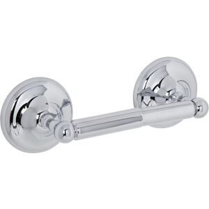 Croydex - Flexi-Fix Chrome Spindle Toilet Roll Holder, 75x240x75 - Grosvenor
