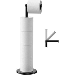 TINOR Free Standing Toilet Paper Holder, Stainless Steel Toilet Paper Dispenser, Toilet Paper Holder Stand with Heavy Base, Rustproof Toilet Roll Holder