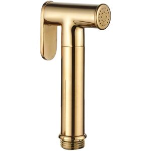 Invena - Gold Bidet Tap Head Spray Handle In-Wall Bathroom Shower Mixer Replacement