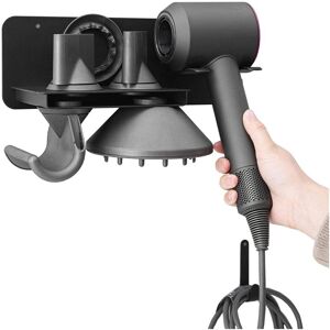 TLILY Hair Dryer Holder Wall Mounted Bathroom Blow Storage Rack for Supersonic
