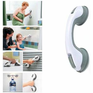 AlwaysH Handle with suction cup, movable handrail, safety handle, bathroom bracket, shower handle, safety handle for shower room, cabinet, glass