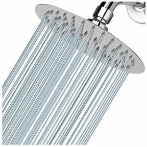 ZVD - High Pressure Round Shower Head - 304 Stainless Steel - Wall or Ceiling Mount