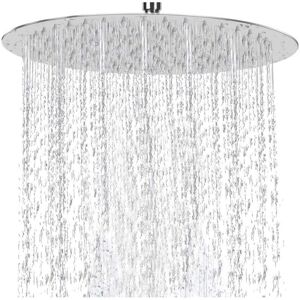 ZVD - High Pressure Shower Head (20cm Diameter) - Water Saving, 304 Stainless Steel