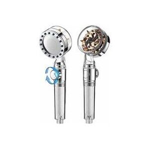 ZVD - High Pressure Shower Head - Vortex Handheld Shower Head with Filter Hose and Adjustable Water Pressure Swivel 360 Degree Rotation