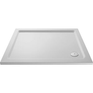 Hudson Reed - Nuie Pearlstone Slip Resistant Rectangular Shower Tray 1000mm x 700mm