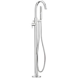 Hudson Reed - Tec Single Lever Elite Mono Bath Shower Mixer Tap Freestanding - Chrome