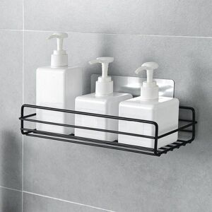 Dewdat - Iron bathroom shelf, no regrets wall rack, kitchen corner shampoo storage rack,