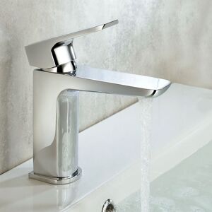 NES HOME Astra Modern Chrome Bathroom Basin Mono Mixer Tap
