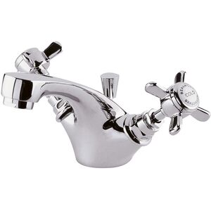 Balterley - Traditional Crosshead Mono Basin Tap & Pop Up Waste - Chrome