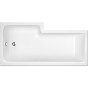 Balterley - l Shape Right Hand Shower Bath Tub with Leg Set (Waste & Panels Not Included) - 1600mm