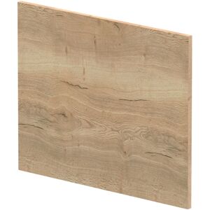 Balterley - 1700mm Edge/Power l Shape Square End Bath Panel - Textured Woodgrain Autumn Oak