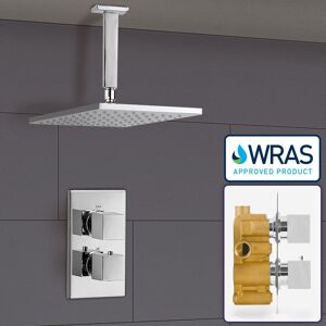 NES HOME Lotus 2 Dial 1 Way Square Set - Ceiling Head