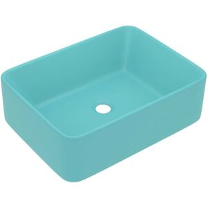 Vidaxl - Luxury Wash Basin Matt Light Green 41x30x12 cm Ceramic