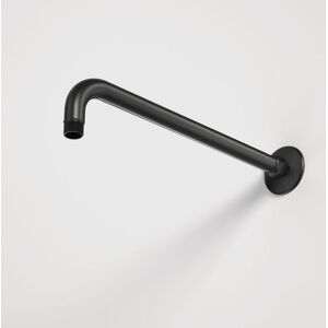 Nes Home - Matte Black Round 300 mm Wall Mounted Shower Head Arm Fixed for Rain Shower Head