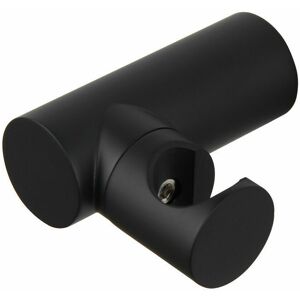 Hoopzi - Matte Black Shower Holder Shower Head Holder Wall Mount Brass Handheld Shower Holder Shower Head Holder 6