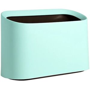 Héloise - Mini Table Trash Can, 1.5L Makeup Trash Can, Small Plastic Bathroom Kitchen Trash Can, Countertop Trash Can for Press, Desktop Trash Can