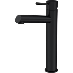Balterley - Minimalist Round Tall Mono Basin Mixer Tap - Matt Black