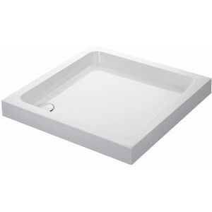 Mira Showers - Mira Flight Shower Tray Square Deep Profile Stone Resin Waste 900 x 900mm