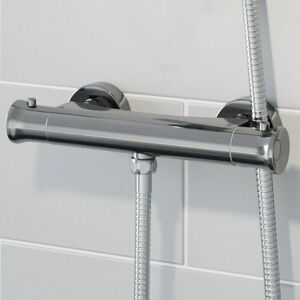 ARCHITECKT Modern Bar Mixer Shower Valve Only Thermostatic Chrome Conical Bottom Outlet