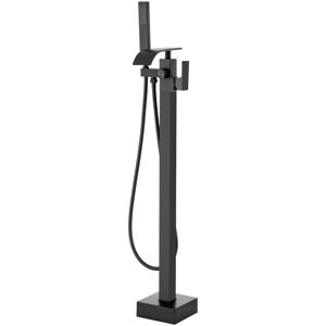 Mophorn - vevor Freestanding Bathtub Faucet, Floor Mount, Freestanding Tub Filler, Shower Mixer Taps, Two Water Modes, 360° Swivel Spout, for Bathing