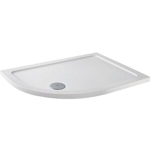 Elements Anti-Slip Offset Quadrant Shower Tray 1000mm x 800mm Left Handed (inc Waste) - MX