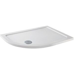 Elements Anti-Slip Offset Quadrant Shower Tray 1200mm x 900mm Left Handed (inc Waste) - MX