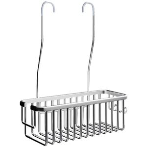 Linghhang - No Drill Shower Shelf - Hanging Shower Shelf - Shower Shampoo Holder - No Drilling - SS304 Stainless Steel Shower Caddy - 30 x 13 x 8.5 cm