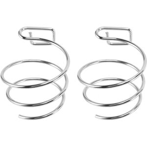 TLILY No Trace Stickers Hair Care Dryer Storage Rack Bathroom Holder Blower Home Organizer 2 Pack