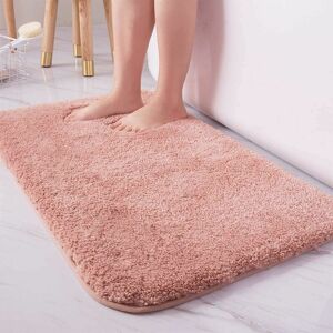 HOOPZI Non Slip Bath Mat,Super Soft Plush Shaggy Bathroom Area Rugs, Extra-Thick Water Absorbent Bath Rugs with Waterproof Backing for Tub Shower,Bathroom,