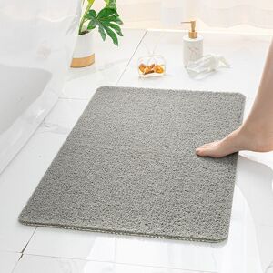 LINGHHANG Non-slip shower mat, 40x80 cm, soft, comfortable and safe bathroom mat with drainage holes, massage shower mat, suitable for wet areas, quick drying