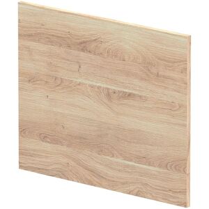 Nuie - Arno Square Shower Bath End Panel 520mm h x 680mm w - Bleached Oak