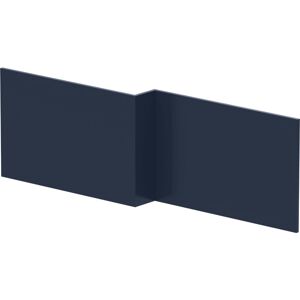Nuie - Arno Square Shower Bath Front Panel 520mm h x 1700mm w - Midnight Blue