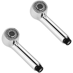 Csparkv - Pack Chrome Faucet Sprayer Sink Shower with 2 Spray Types Shower Head for Kitchen Mixer Tap