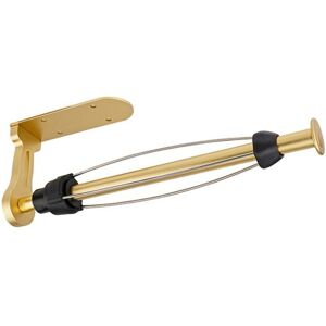 TLILY Paper Towel Holder, Easy Tear Wall Mount Under Cabinet , Aluminum Alloy Paper Roll Holder Adhesive or Screw Gold