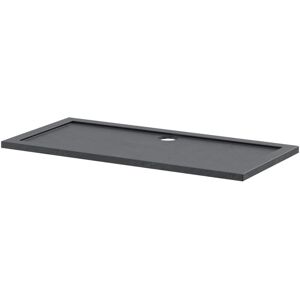 HUDSON REED Pearlstone Slate 1600mm x 760mm x 40mm Rectangular Shower Tray
