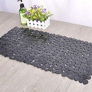 TLILY Pebble Bath Mat for Bathtub to Anti-Slip Bathtub Mat in Shower-Transparent