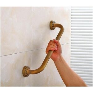 ROSE Pink Retro Safety Grab Bar 49cm Copper Bathroom Bathtub Shower Wall Mounted Toilet for Children Pregnant Woman Disabled Elderly