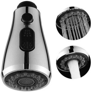 ZVD - Pommeau de douche extensible pour évier, robinet de cuisine, pommeau de douche Pro, 2 modes de pulvérisation