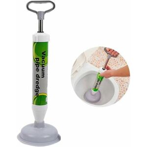 HOOPZI Powerful, high pressure suction cup unblocker for bathrooms, toilets, tubs, showers
