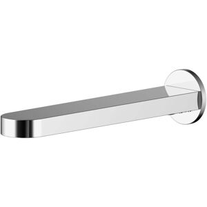 BALTERLEY Contemporary Bathroom Round Wall Mounted Bath Spout, 45mm, Chrome