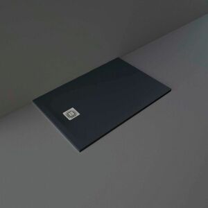 Rak Ceramics - rak Feeling Rectangle Shower Tray Slimline 30mm Low Profile Black 1700 x 800mm - Black