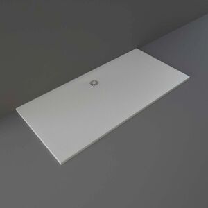 Rak Ceramics - rak Feeling Grey 1700mm x 800mm Rectangular Bathtub Replacement Shower Tray - RFBR080170S503