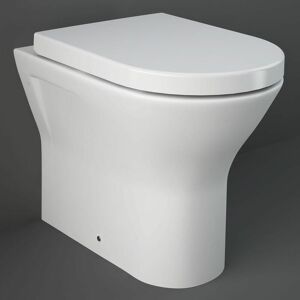 Rak Ceramics - rak Resort Rimless Back to Wall Toilet - Soft Close Seat
