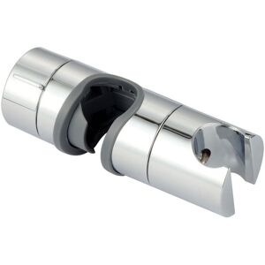 ZVD - Replaceable Hand Shower Holder - Adjustable Diameter 18-25mm, Chrome-Plated abs (Silver)