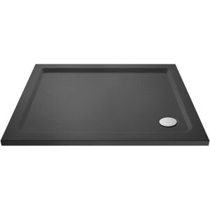 BALTERLEY 1000mm x 900mm Premium Rectangular Shower Tray - Slate Grey
