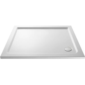 BALTERLEY 1200mm x 900mm Premium Rectangular Shower Tray - White